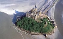 Abbey Mont-Saint-Michel, Franciaország