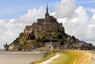 Abbey Mont-Saint-Michel, Franciaország