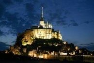 Abbey Mont-Saint-Michel, Franciaország