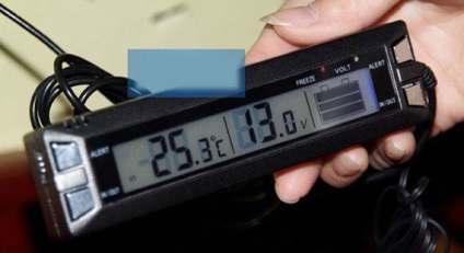 Autó digitális hőmérő érzékelős - felülvizsgálja a legnépszerűbb digitális