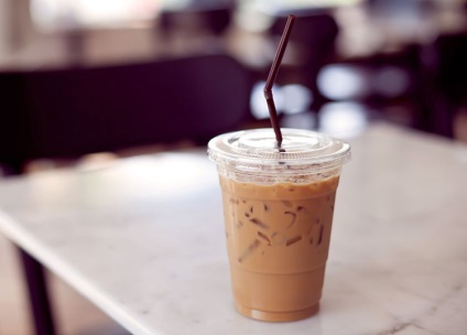 Ice coffee (cafea cu gheata) - ce este, compozitie, calorii, retete cu tapioca