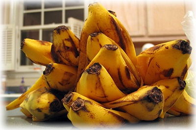 Banana coji ca un îngrășământ pentru grădină