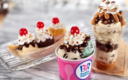 Baskin Robbins - (- baskin robbins -) poveste de succes, fapte interesante, 31 de grade