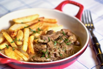 Beef Stroganoff - rețete cu o descriere detaliată