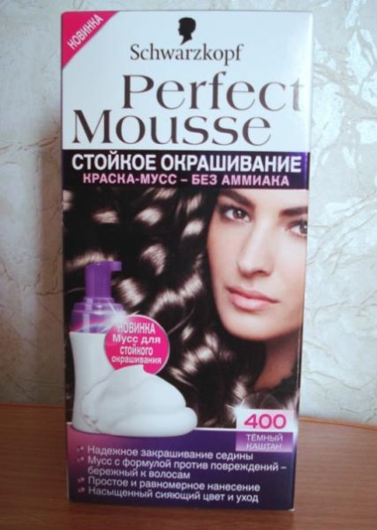 Mousse blând pentru vopsirea sau amenințarea părului - recenzii privind produsele cosmetice