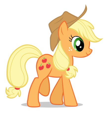 Biografie pony applejack