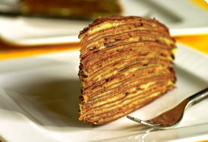 Pancake tort - rețete de tort de pancake - cum să gătească în mod corespunzător