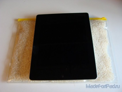Mi van, ha az iPad vagy iPhone esett a vízbe, minden iPad