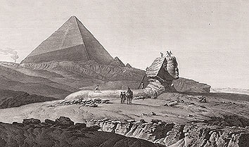 Napóleon a Gízai piramisok, a blog DC pin