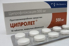 Tsiprolet - alkalmazás, utasítások, jelzések, a népi gyógyászat