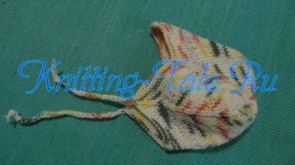 Pălăria tricotată pentru copii, pisică tricotată