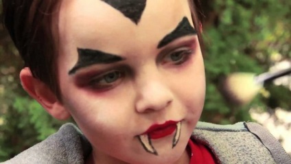 Copii make-up pentru Halloween o selecție de idei cool