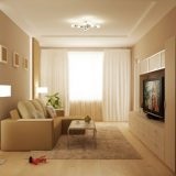 Designul camerei de zi în opțiunile de apartament pentru proiectarea apartamentului orașului (60 fotografii)