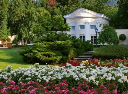 Atracții în Austria, grădina de trandafiri din Baden