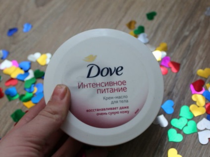 Dove Intensive Cream Food - Recenzii pentru ulei de corp