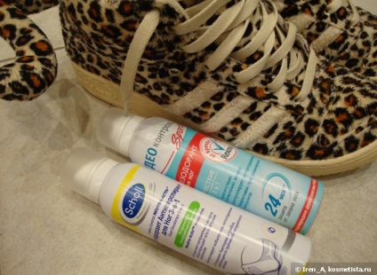 Deodorante eficiente - antiperspirante pentru revizuirea picioarelor