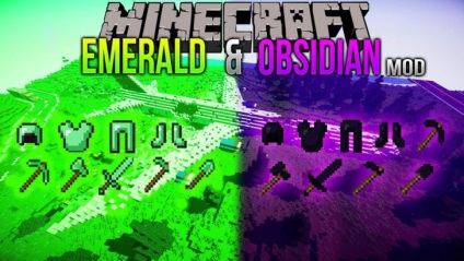 Emerald - obsidian