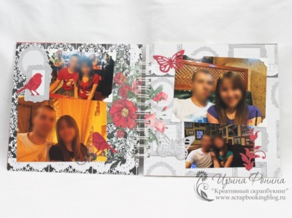 Album foto pentru un cuplu îndrăgostit - scrapbooking creativ