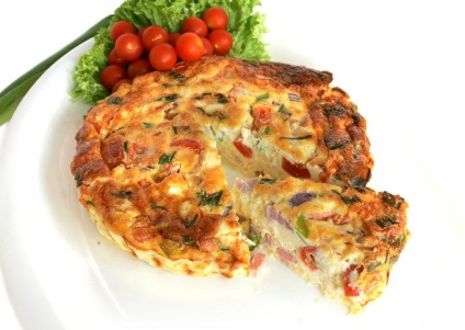 Spanyol frittata - recept fotókkal, hogyan kell elkészíteni egy finom házi (kartfoel a sütő) Spanyol frittata - recept fotókkal, hogyan kell főzni egy finom házi