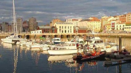 Orașul Gijón, Spania obiective turistice, vreme, recenzii