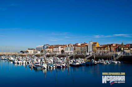 Orașul Gijón este perla Asturias