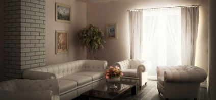 Camere de zi în stil retro - design de interior foto - magazin online inhomes