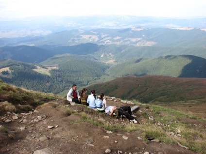 Goverla - Carpați - excursie 2009 la guvern, călătorie în Ucraina, Ukrturizm