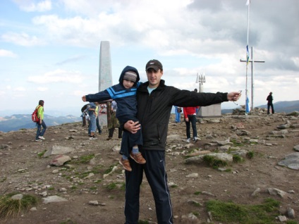 Goverla - Carpați - excursie 2009 la guvern, călătorie în Ucraina, Ukrturizm