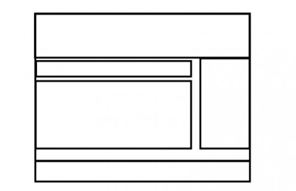 Html - blokk elrendezés a honlap a kezdők példákkal