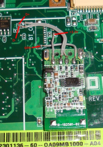 Este blog bluetooth în asus eee pc 900