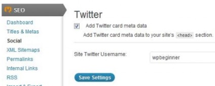 Cum de a adăuga carduri twitter în wordpress
