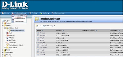 Cum se schimbă adresa IP pe interfața wan a firewall-urilor dfl-210, dfl-260, dfl-800, dfl-860,