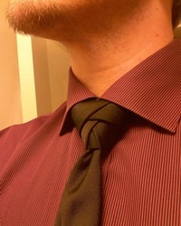 Кои възел е избран за вратовръзка - козметични трикове за мъже