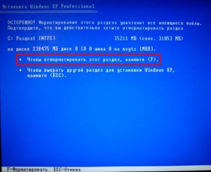 Cum se reinstalează Windows XP