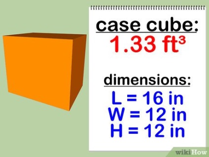 Hogyan számoljuk ki a térfogatát a csomag