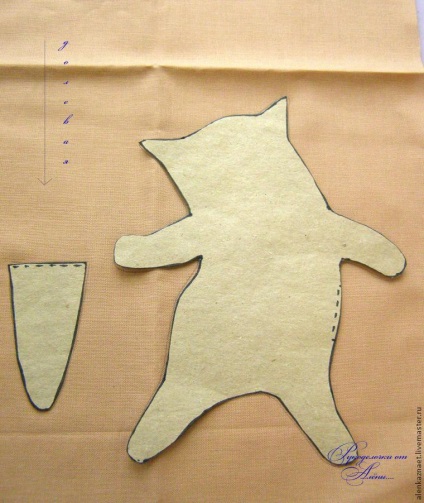 Как да шият забавно Cat март с лалета - Справедливи Masters - ръчна изработка, ръчно изработени