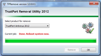 Cum se elimină antivirusul de la trustport de pe un computer