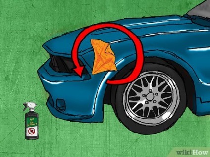 Hogyan lehet eltávolítani a rágógumi a karosszéria az autó 1