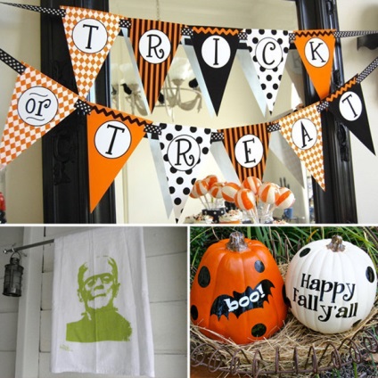 Cum de a decora o casă pentru idei de Halloween pe Halloween