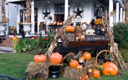 Hogyan lehet díszíteni a házat Halloween ötletek halloween