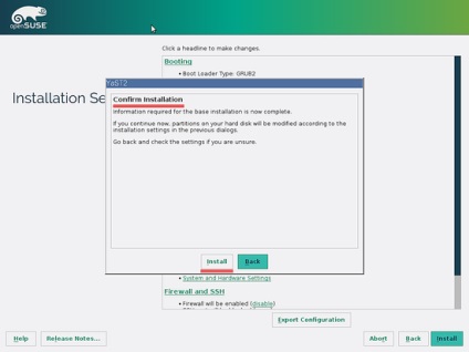 Hogyan kell telepíteni openSUSE ugrás 42