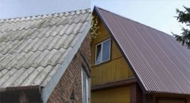 Cum să înlocuiți acoperișul din ardezie cu un carton ondulat