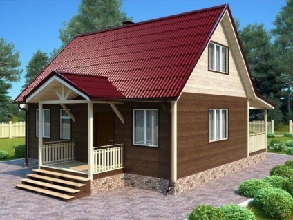 Favázas ház (projektek házak fa) frame házak
