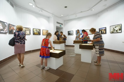 Pictura este o expoziție internațională de grafică nisipoasă care a sosit la Minsk