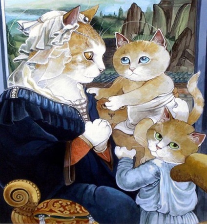 Pisicile unui artist englez susan herbert