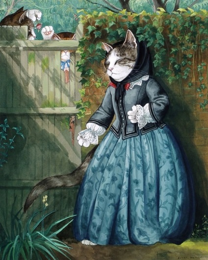 Pisicile unui artist englez susan herbert