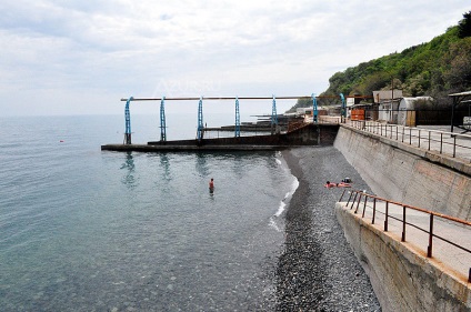 Livadia plajă, Crimeea, odihna noastră în Crimeea, rezervări de hoteluri și hoteluri