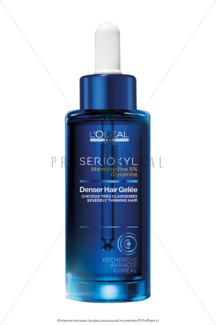 L jeleu de serilă pentru îngrijirea părului cu densitate mai mare de 90 ml