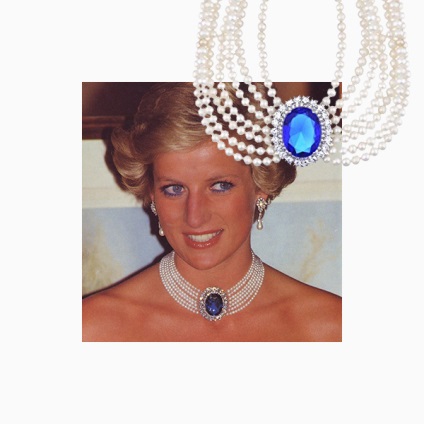 Lady Diana preferă ornamentele