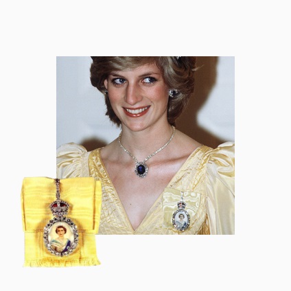 Lady Diana preferă ornamentele